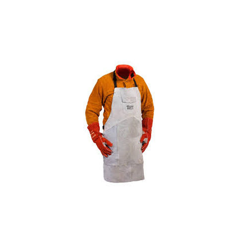 Plain Welding Apron - Color: White