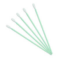 Texwipe Tx761 Clean Tips Swabs - 100% Cotton Buds, Plastic Stick , Soft And Gentle For Cleaning Delicate Surfaces