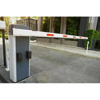 Automatic Boom Barriers - Color: Silver