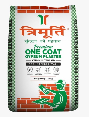 Trimurti 25 Kg One Coat Gypsum Plaster (Vermiculite)