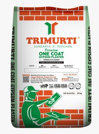 Trimurti 25 Kg One Coat Gypsum Plaster (Vermiculite)