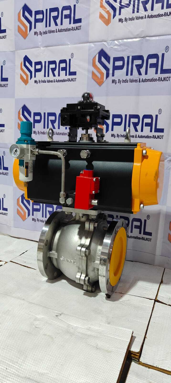 SS 316 BALL VALVE WITH ACTUATOR