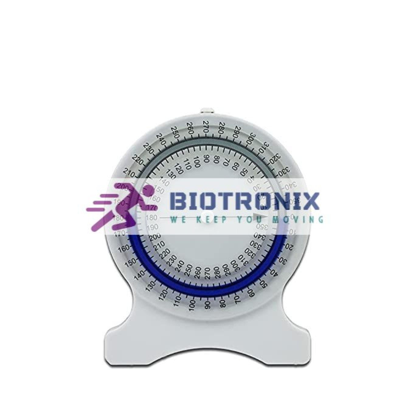 Physiotherapy Inclinometer Wide Use Therapy Inclinometer Anti-Leak Swivel Dial Precise Office