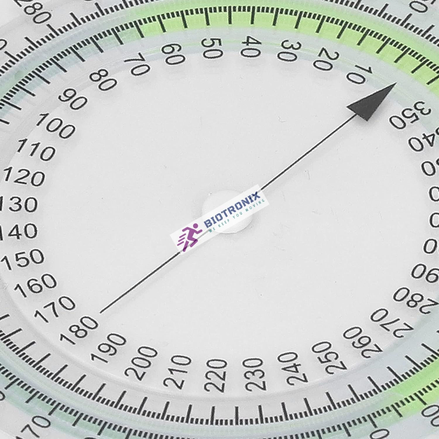 Physiotherapy Inclinometer Wide Use Therapy Inclinometer Anti-Leak Swivel Dial Precise Office