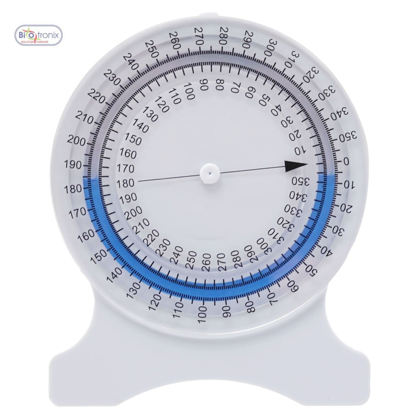 Precise ROM Evaluation with Advanced Bubble Inclinometer Physiotherapy Joint Angle Measurement