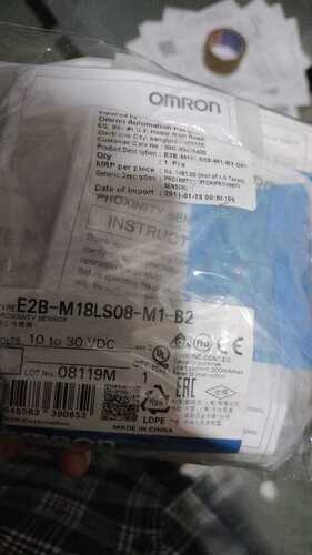 OMRON PROXIMITY SENSOR, E2B-M18LS08-M1-B2