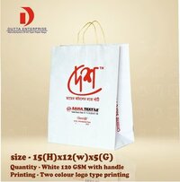 white paper bags