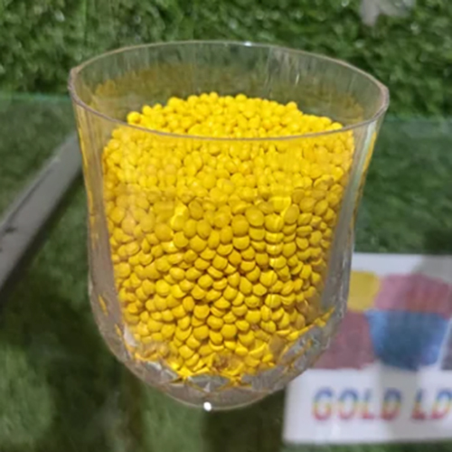 Yellow PVC Granules