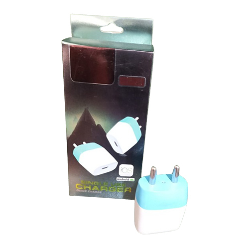 2.5 AMP Sky Blue Single USB Charger