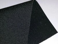 Graphite Coated Fiberglass Fabric - 1m X 100m, Black | High-temperature Insulation For Welding Spark Protection