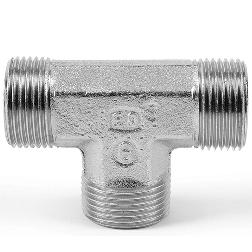 SS Hydraulic Tee