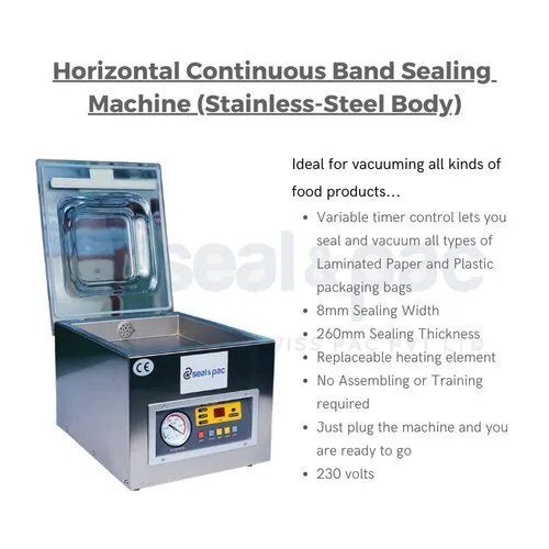 Table Top Vacuum Chamber Machine Sealing Machine Supplier In Chennai