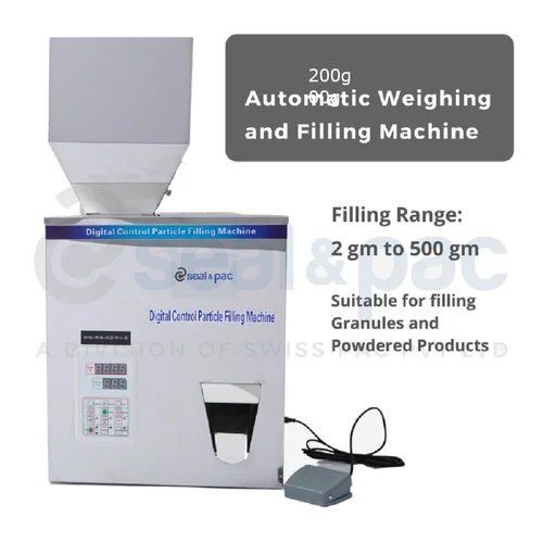 Automatic Weighing Machine - Color: Silver