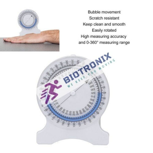 Physiotherapy bubble inclinometer Therapy