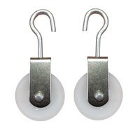 Wooden Handle Shoulder Pulley