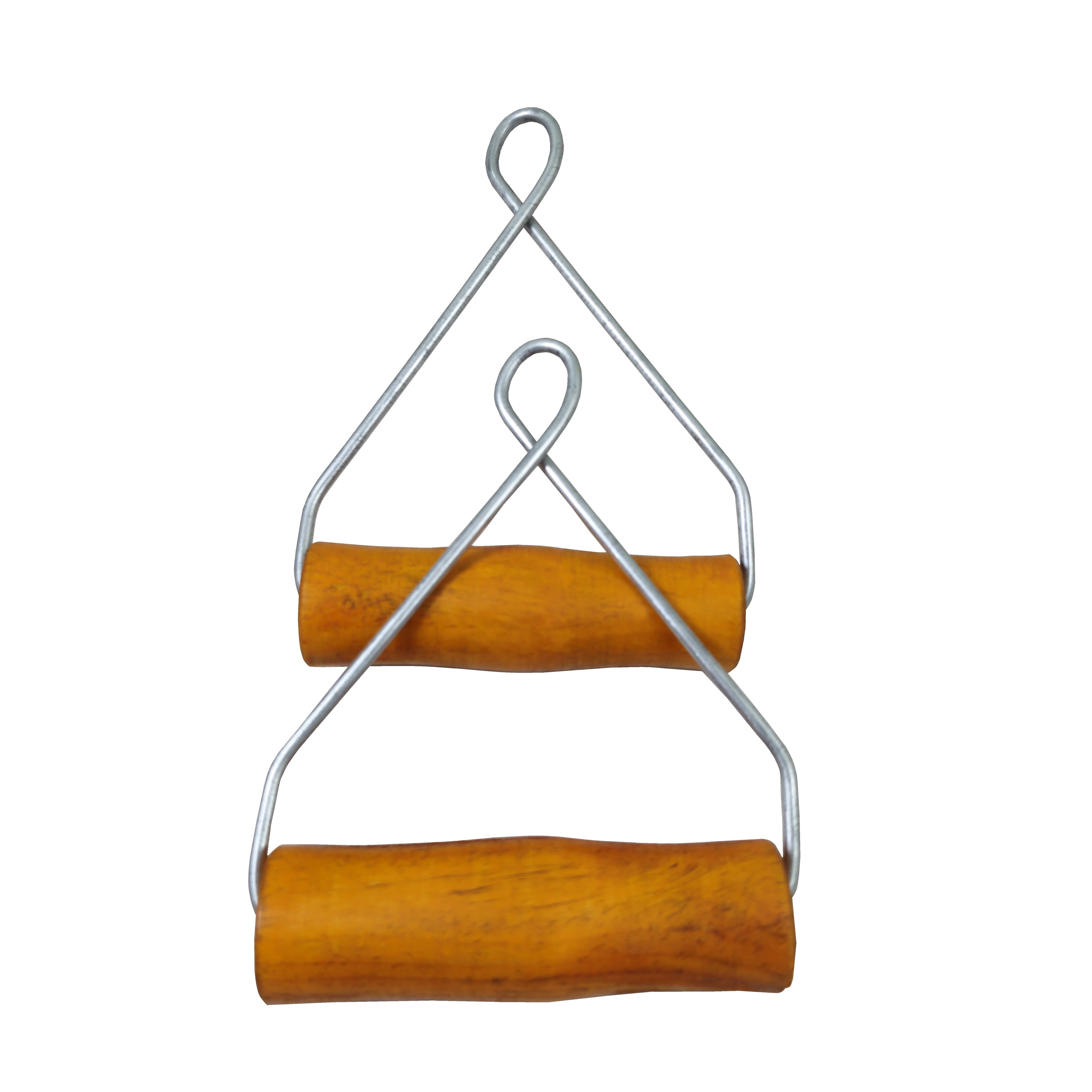 Wooden Handle Shoulder Pulley