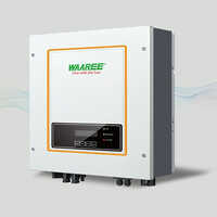 5kW Single Phase Solar On Grid Inverter - High-Quality Plastic, 5000 Watt Output, Manual Switch Mode, Sleek White Design, Lightweight at 11.50 kg, Warranty Included