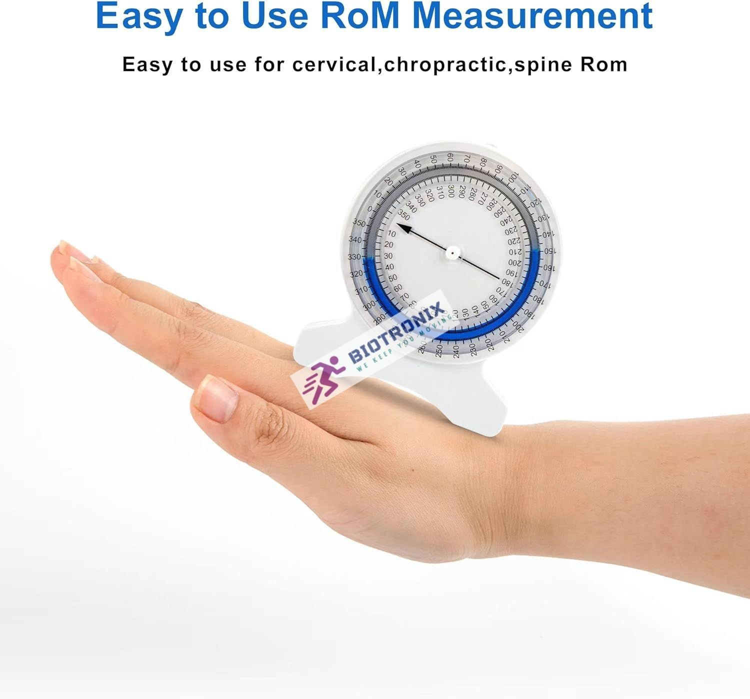 Bubble Inclinometer for Physical Therapy ROM Assessment Reliable Range of Motion Measurement