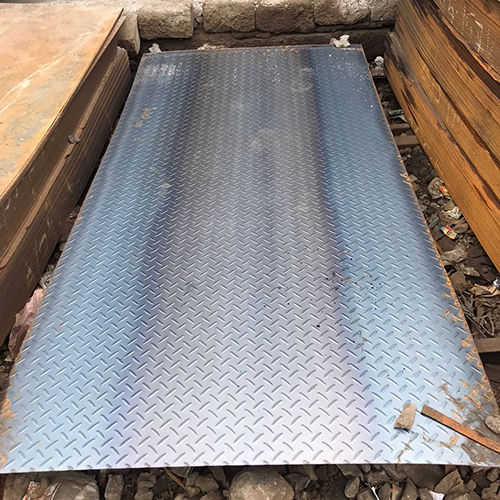 Mild Steel Chequered Plate - Finish: Polished