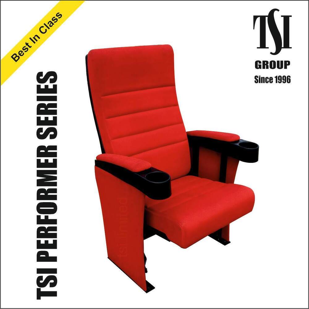 Performer D1 Auditorium - Theatre Chair - Color: Red