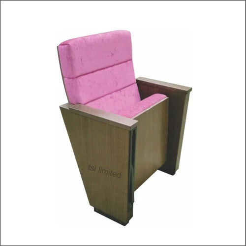 Tsi Auditorium Chair - Auto Tip Up Chair - Venus - Single Motion Tablet Arm - Color: Any Color