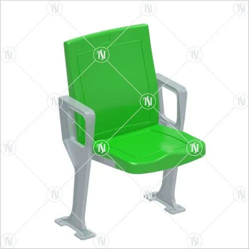 Fiber Single Seater Stadium Chair - Feature: Durable