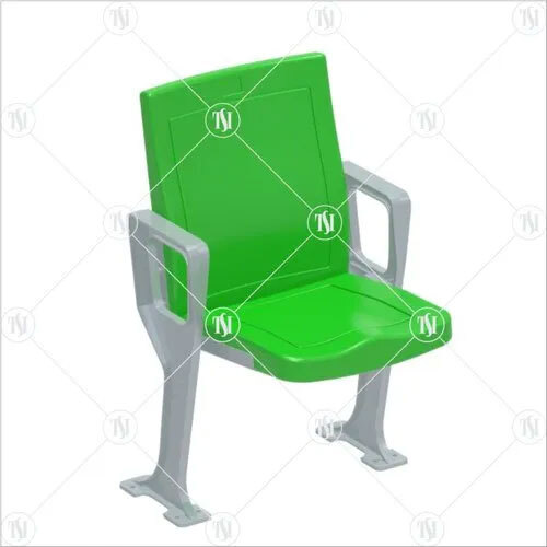 Fiber Single Seater Stadium Chair