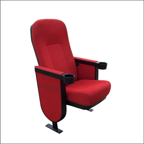 Tsi Auditorium - Theatre Chair - Auto Tip Up Chair - Solium Symphony - Color: Red