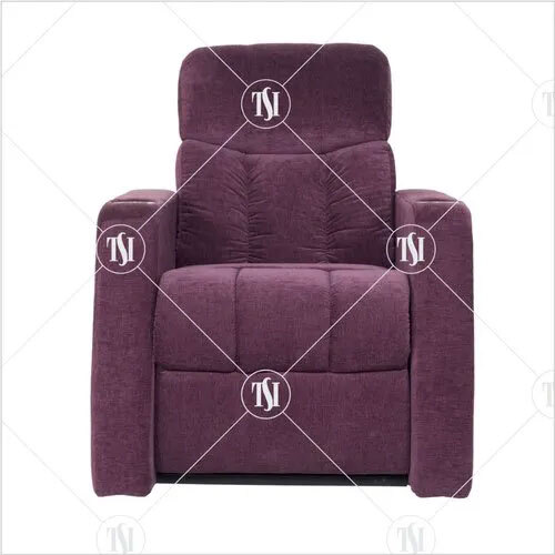 Velvet Home Theater Recliner Chair - Application: Industrial