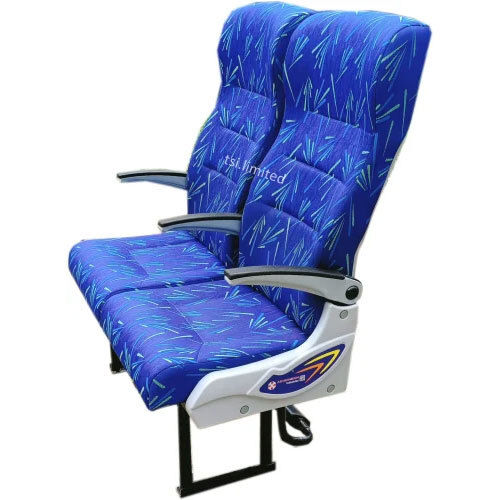 Tsi Safar Fixed Bus Seat - Color: Blue