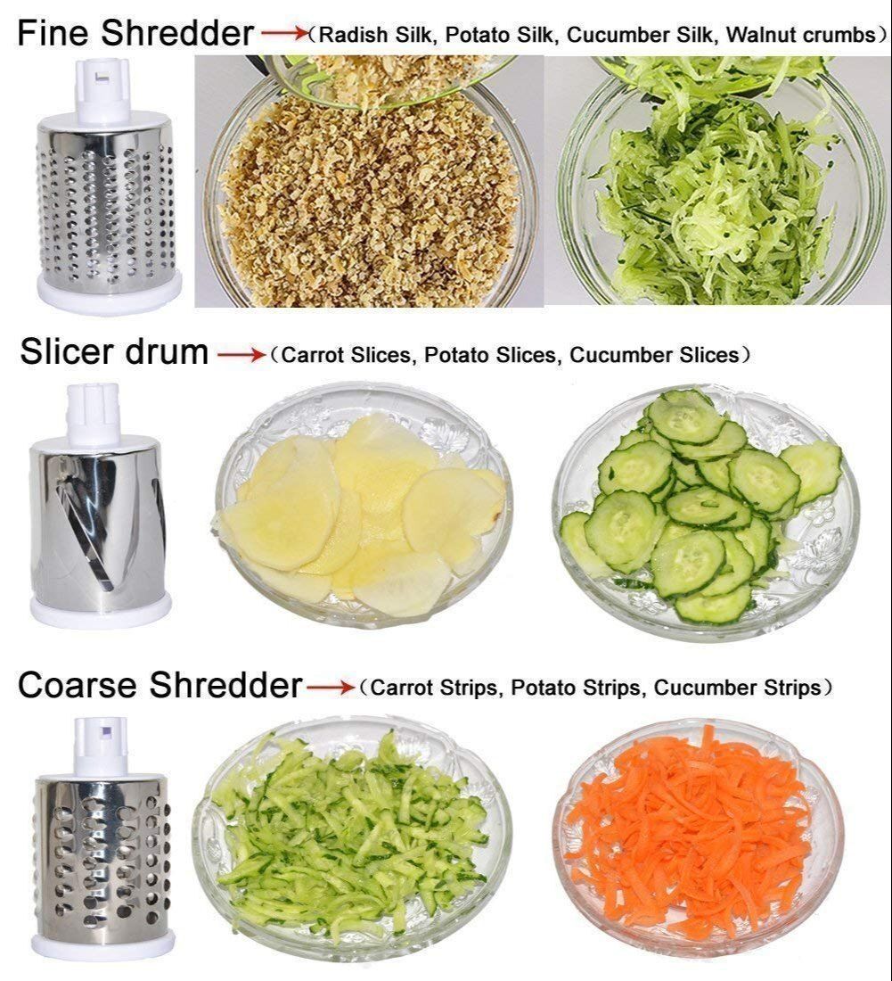 4 in 1 juicer type vegetable slicer