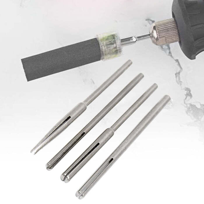 Sandpaper Clamp 3 Mm Split Mandrels Long Abrasive Holder