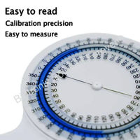 Physical Therapy Professional Easy To Read Range Of Motion Test ROM Rehabilitation Inclinometer