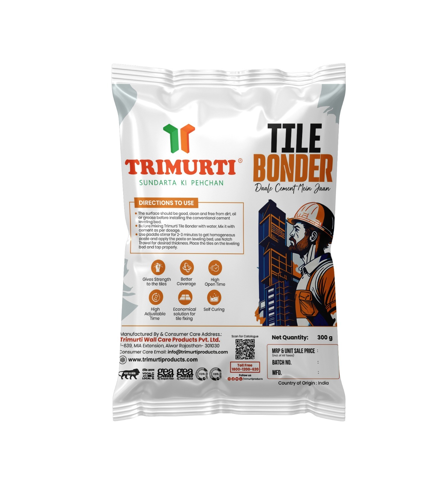 Trimurti 300 GM Tile Bonder