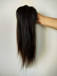 5x5 Raw Unprocessed Natural Straight Human Hair Mirage Topper