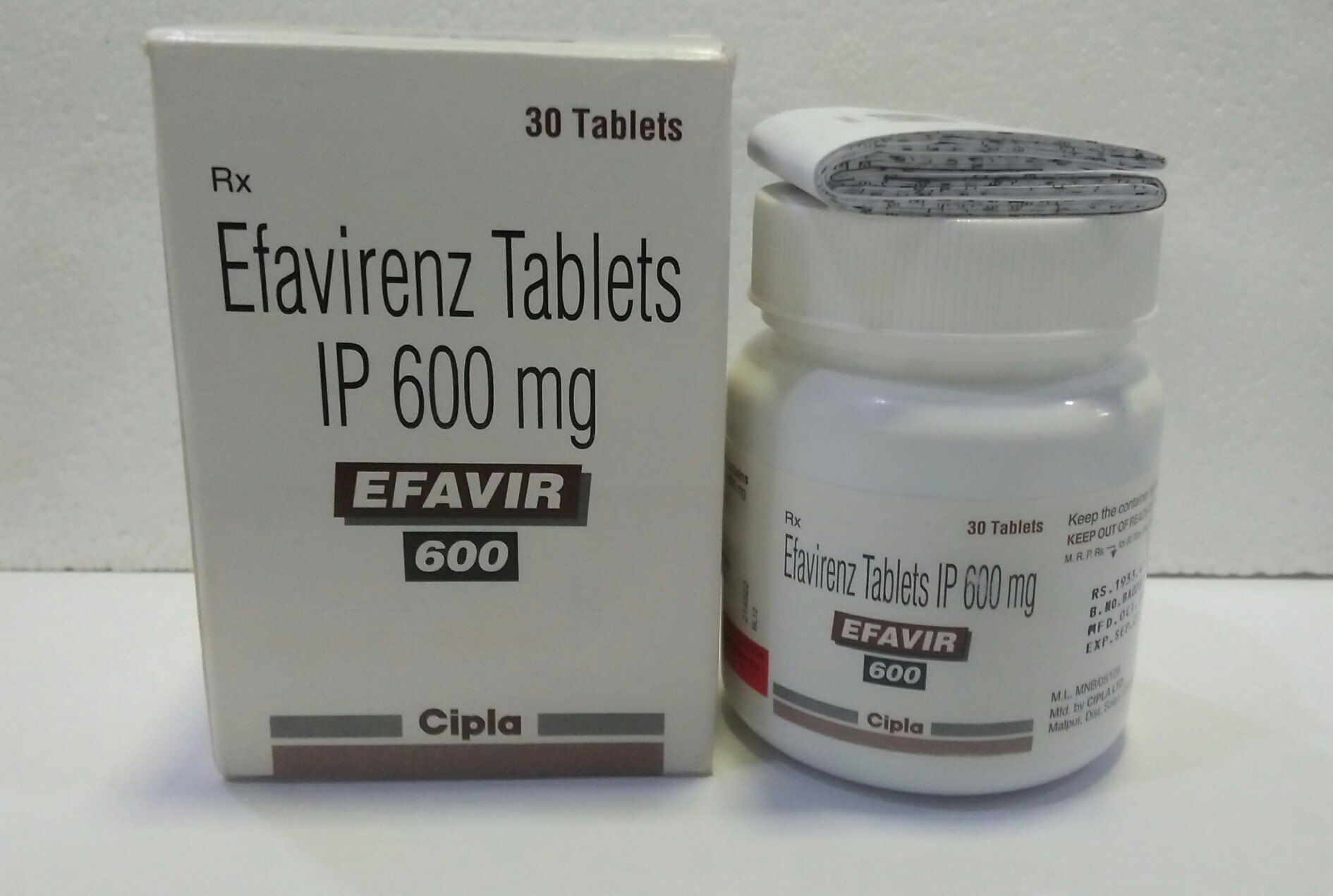 Efavir 600 Mg Tablet