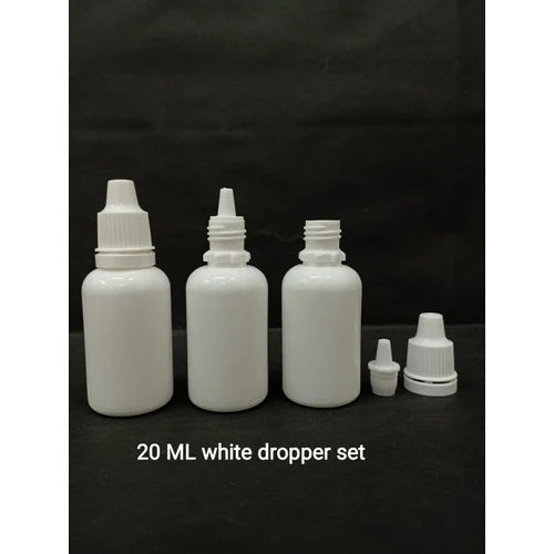 20Ml Ldpe Eye Drop Bottle - Color: White