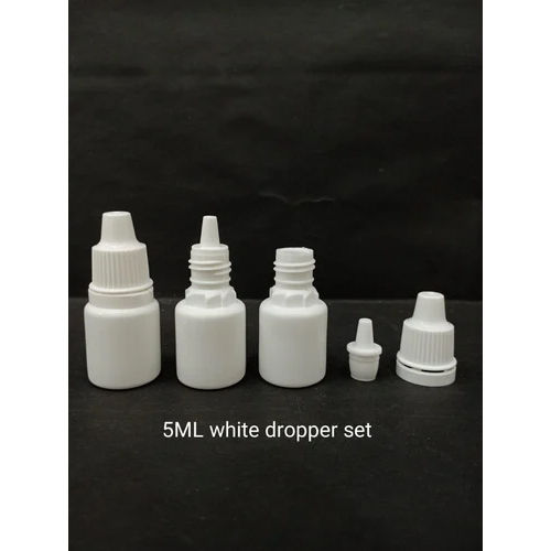 5Ml Ibm Dropper Bottle Set - Color: White