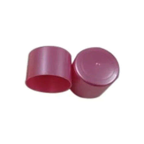 Round Plastic Bottle Cap - Color: Pink