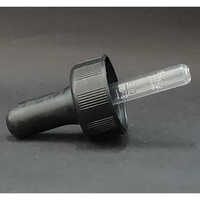 Rubber Teat Dropper - Color: Black