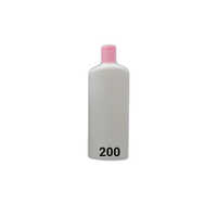 Flip Cap Bottle - High-quality Plastic, 200ml Capacity | Elegant Matte Finish, Versatile Storage For Liquids