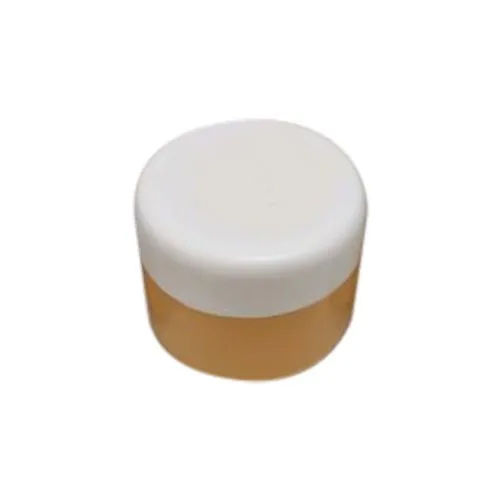 Round Plain Hdpe Bottle Jar - Color: White