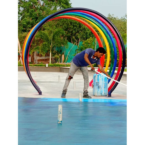 Spray Pool Rainbow Water Park Equipment - Material: Pvc