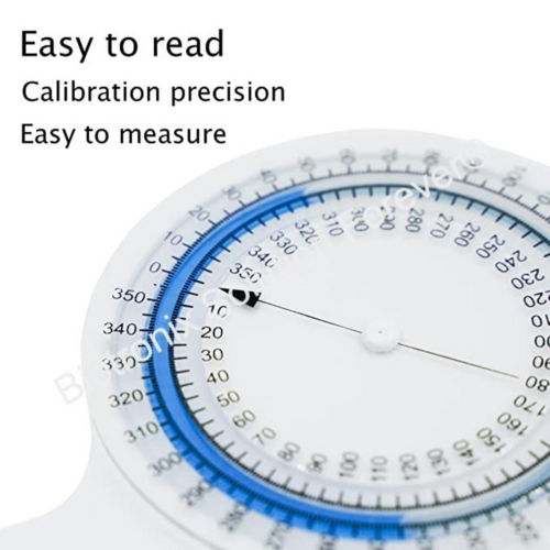 Plastic 0-360 Degree Bubble Inclinometer Physiotherapy, Size: Portable, Packaging Type: Box