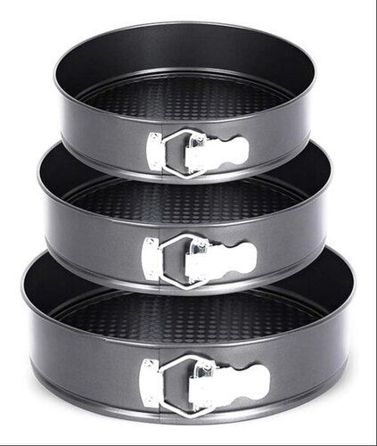 3pcs round cake mould set