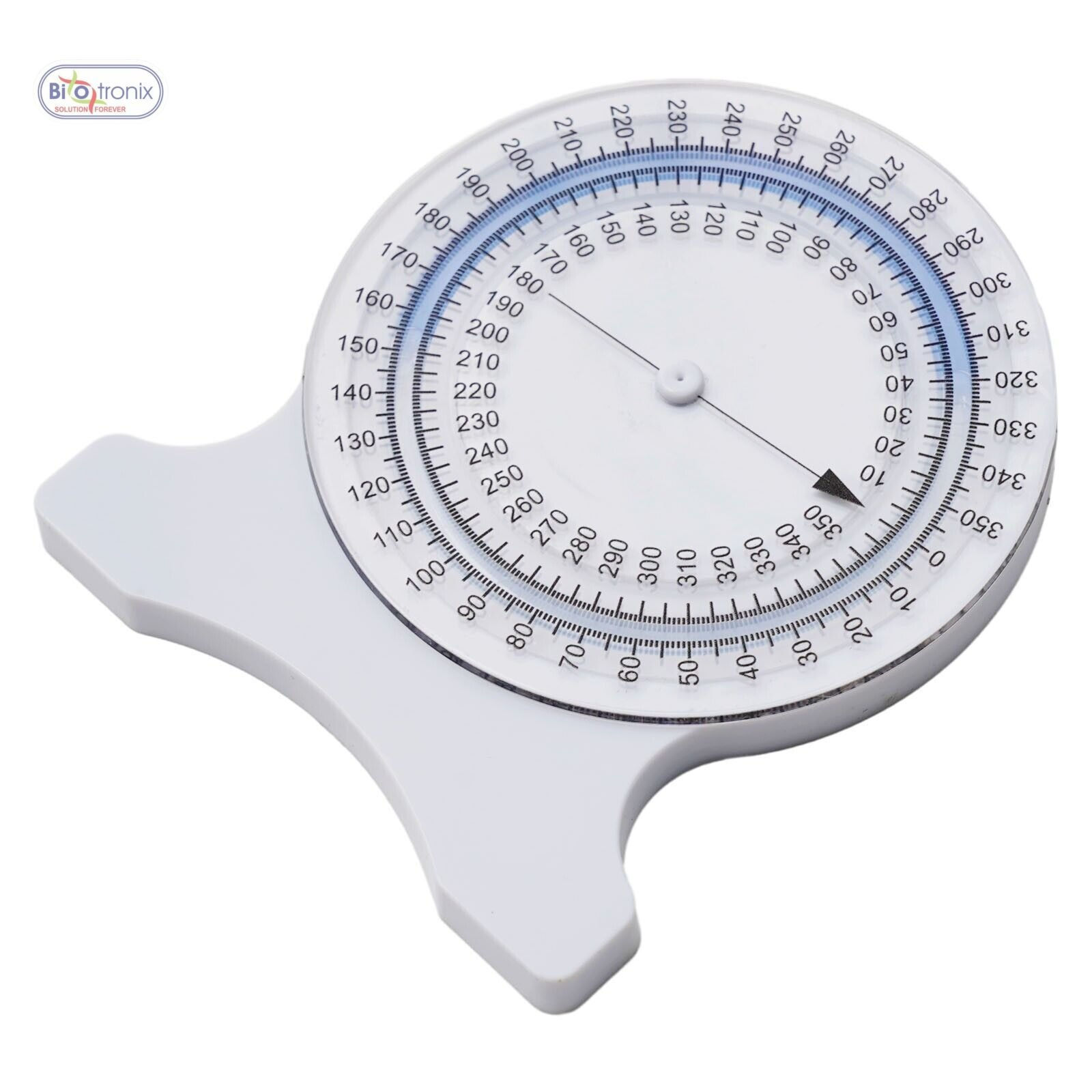 Plastic 0-360 Degree Bubble Inclinometer Physiotherapy, Size: Portable, Packaging Type: Box