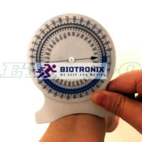 Plastic 360 Degree Physiotherapy Biotronix Bubble Inclinometer, Size: Compact, Packaging Type: Box