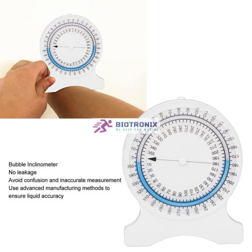 Inclinometer for Physical Therapy PT Range of Motion (ROM) for Students and Professionals