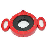 Rubber Wiper For Drill Pipe - Color: Black And Red