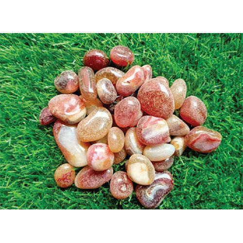 Brown Onyx Pebbles - Product Type: Natural Stone